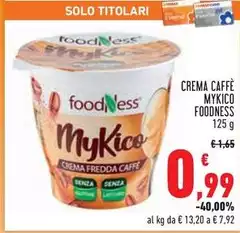 Foodness - Crema Caffè Mykico