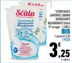 Scala - Ecoricarica Lavatrice Liquido Igienizzante Bicarbonato