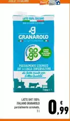 Granarolo - Latte UHT 100% Italiano