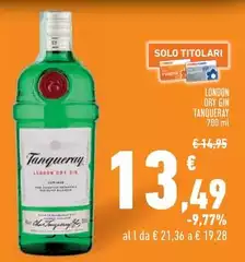Tanqueray - London Dry Gin