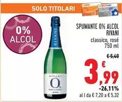 Solo - Spumante 0% Alcol
