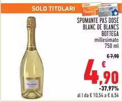 Blanc - Spumante Pas Dose  De s