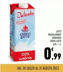 Grifo latte - Latte Parzialmente Scremato