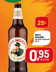 Moretti - Birra Ricetta Originale