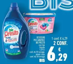 Bio Presto - Detersivo Per Lavatrice