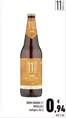 11 Paralleli - Birra Bionda 11