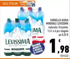 Levissima - Fardello Acqua Minerale