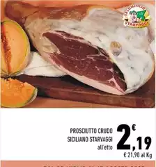 Prosciutto Crudo Siciliano