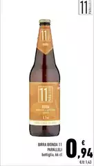 11 Paralleli - Birra Bionda