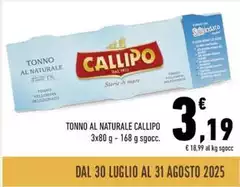 Callipo - Tonno Al Naturale