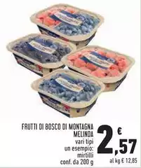 Melinda - Frutti Di Bosco Di Montagna