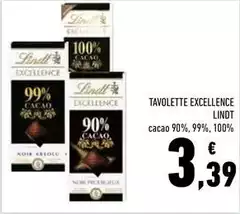 Lindt - Tavolette Excellence