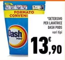 Dash - Detersivo Per Lavatrice Pods