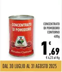 Contorno - Concentrato Di Pomodoro