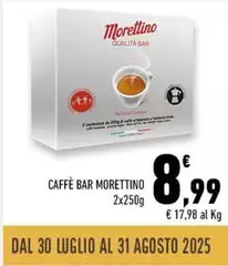 Luglio - Caffè Bar