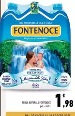 Fontenoce - Acqua Naturale