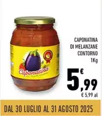 Contorno - Caponatina Di Melanzane