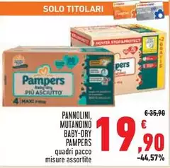 Pampers - Pannolini, Mutandino Baby-Dry