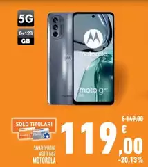Motorola - Smartphone Moto G62