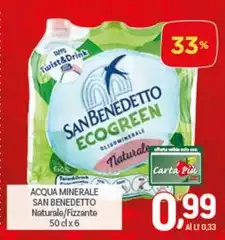 San Benedetto - Acqua Minerale Naturale/Fizzante