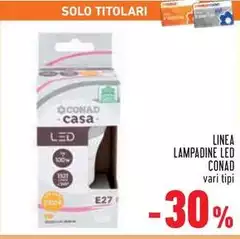 Solo - Linea Lampadine Led