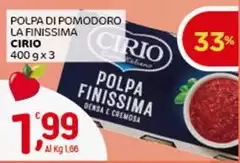 Cirio - Polpa Di Pomodoro La Finissima