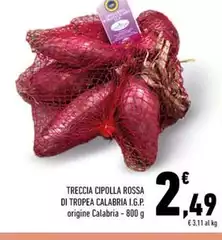 Calabria - Treccia Cipolla Rossa Di Tropea  I.G.P.