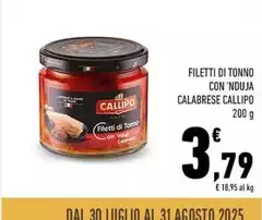 Callipo - Filetti Di Tonno Con 'nduja Calabrese