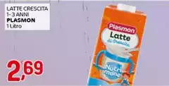 Plasmon - Latte Crescita 1-3 Anni