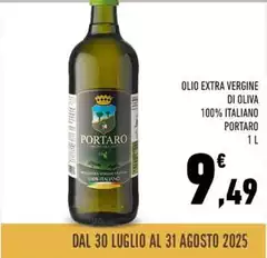 Portaro - Olio Extra Vergine Di Oliva 100% Italiano