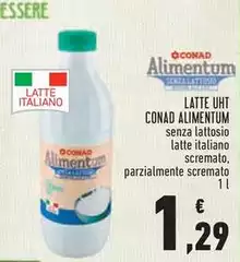 Conad - Latte UHT Alimentum