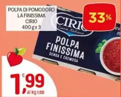 Cirio - Polpa Di Pomodoro La Finissima