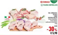 Conad - Fusi, Sovracosce Di Pollo Percorso Qualita