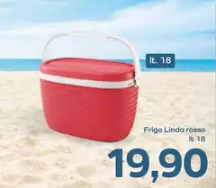 Frigo Linda Rosso
