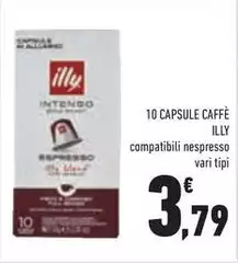 Illy - 10 Capsule Caffè