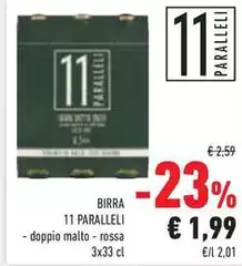 11 Paralleli - Birra