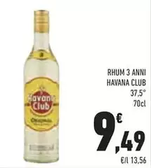 Havana club - Rhum 3 Anni