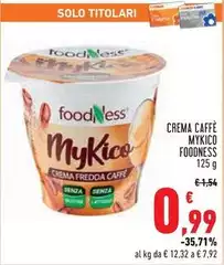 Foodness - Crema Caffè Mykico