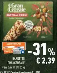 Grancereali - Barrette