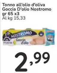Nostromo - Tonno All'Olio D'Oliva Goccia D'Olio