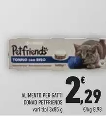 Conad - Alimento Per Gatti Petfriends