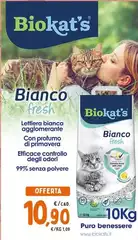 Lettiera Bianca Agglomerante Con Profumo Di Primavera Eficacce Controllo Degli Odorl
