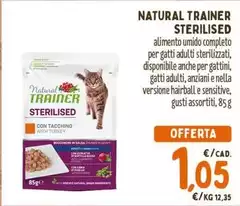 Natural Trainer - Sterilised