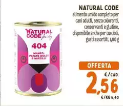 Natural - Alimento Umido Completo Per Cani Adulti