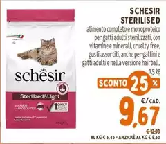 Schesir - Sterilised