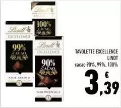 Lindt - Tavolette Excellence