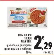 Teneroni - Burger Di Riso