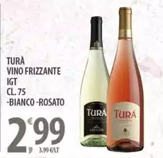 Tura - Vino Frizzante IGT Bianco Rosato