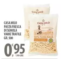 Casa milo - Pasta Fresca Di Semola