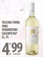 Vecchia torre - Vino Vermentino Salento IGP